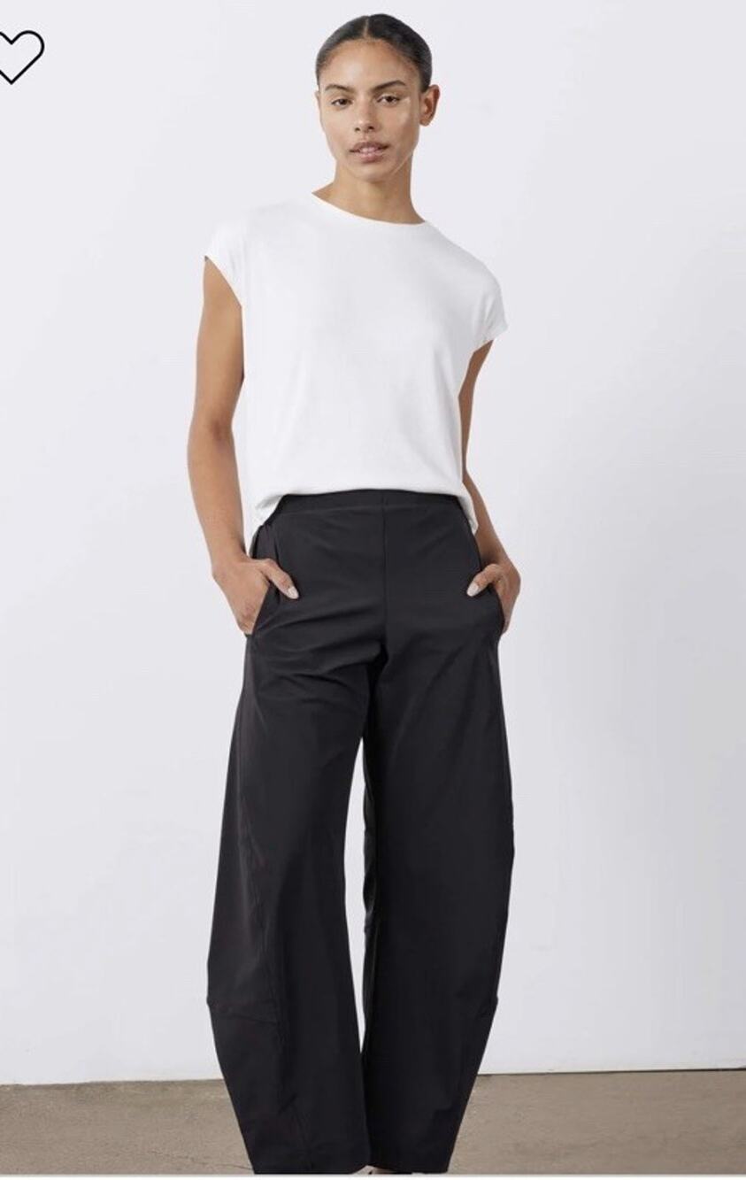 NWT Ruti On The Loose Work Pants Black 8L MSRP $249